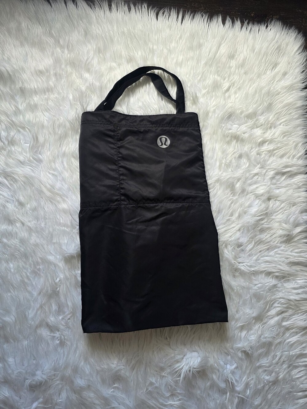 lululemon athletica Black Packable Tote Bag
